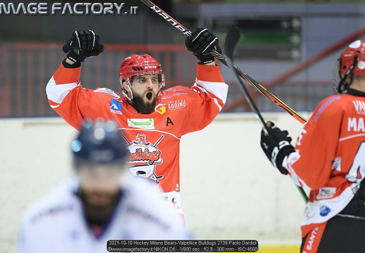 2021-10-10 Hockey Milano Bears-Valpellice Bulldogs (2-7)